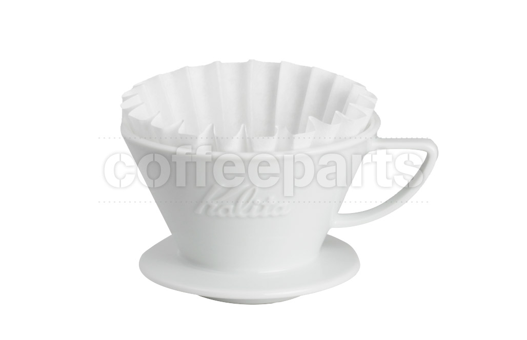 Carita Kalita coffee dripper Wave series porcelain Hasami grilled for 1 to 2 per Carita Kalita coffee dripper Wave series porcelain Hasami grilled for 1 to 2 per