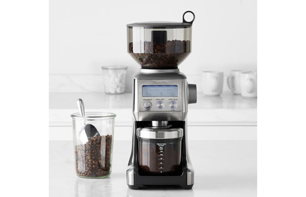 Breville BCG820BSS The Smart Grinder Pro Coffee Grinder Brushed Stainless Steel 