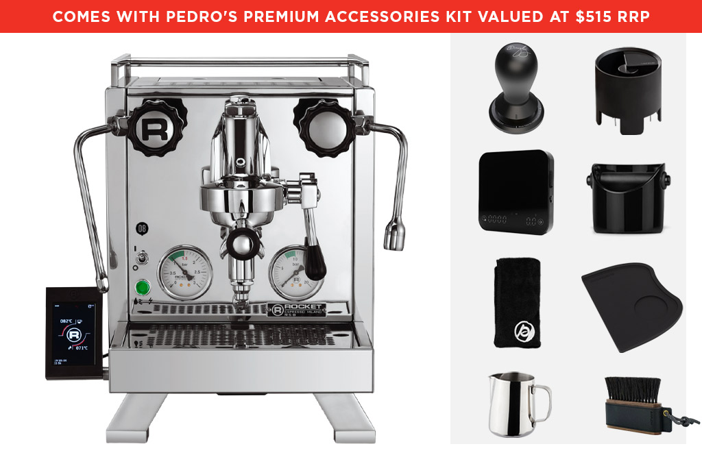 英国製　ROYL  【Rosalie】オーバルプラター Rocket R Cinquantotto Dual Boiler V2 Coffee Machine | Coffee Parts