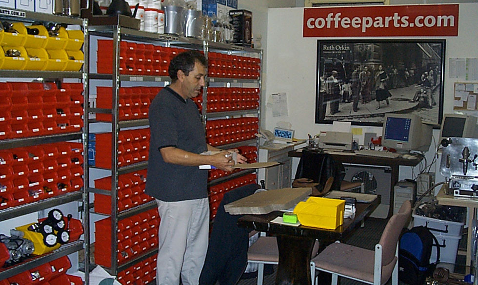 Dom Lara at Coffee Parts 1999
